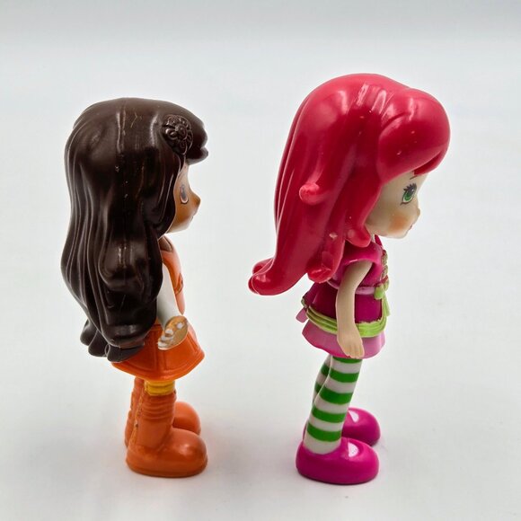 Strawberry Shortcake Doll Lot McDonald’s 2010 Orange Blossom Lemon Meringue Mini - Picture 7 of 11